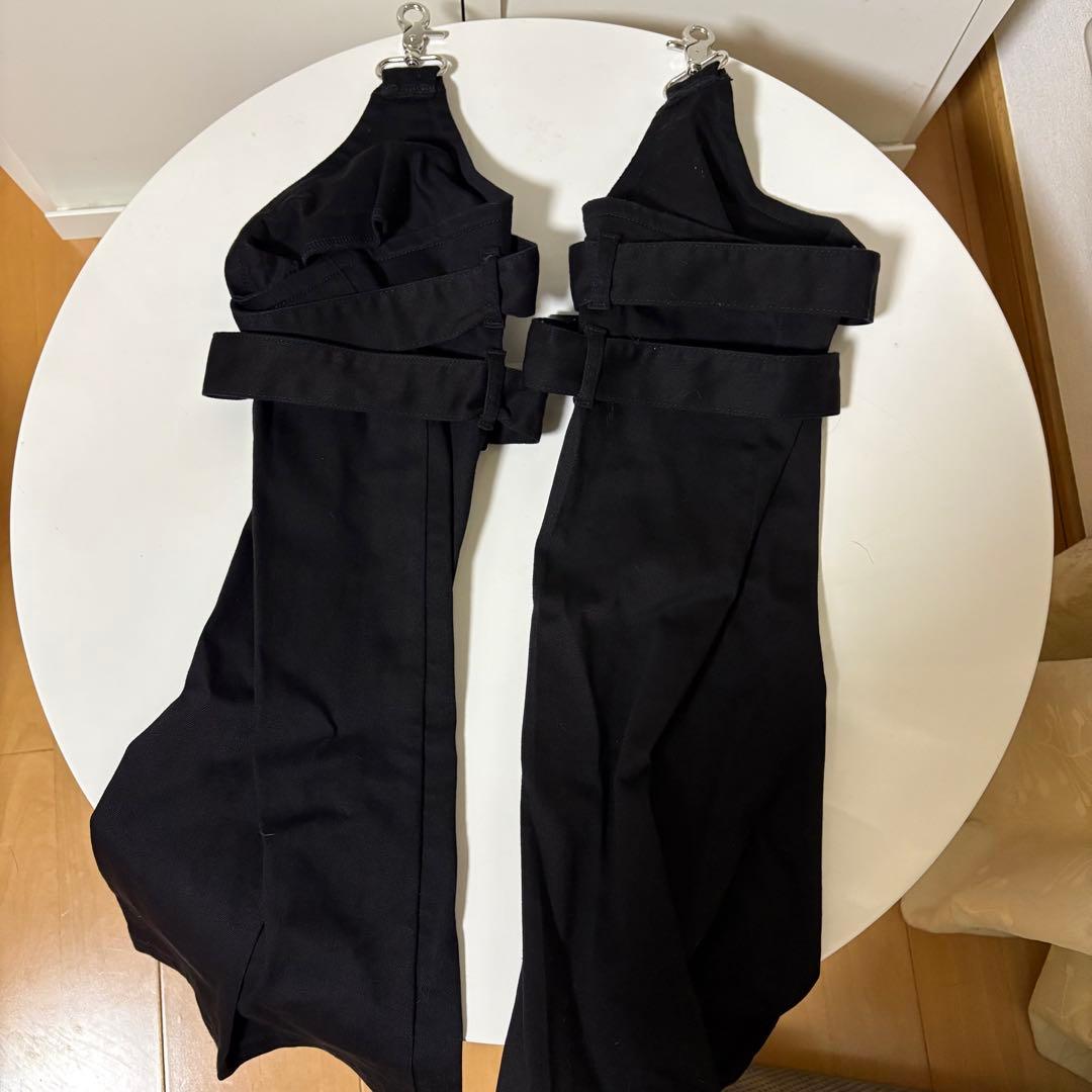 『REFLEM/レフレム』レッグカバー付きレイヤードデニムショーパン