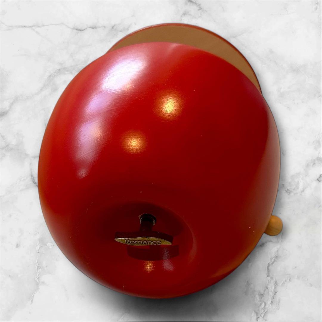 リンゴ　オルゴール ザイフェン　エルツ山地　ドイツ　リヒャルト　グレーザー工房