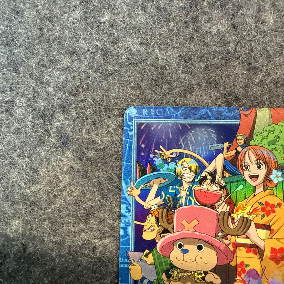 ルフィ海賊団 花火見物 カードダス S101