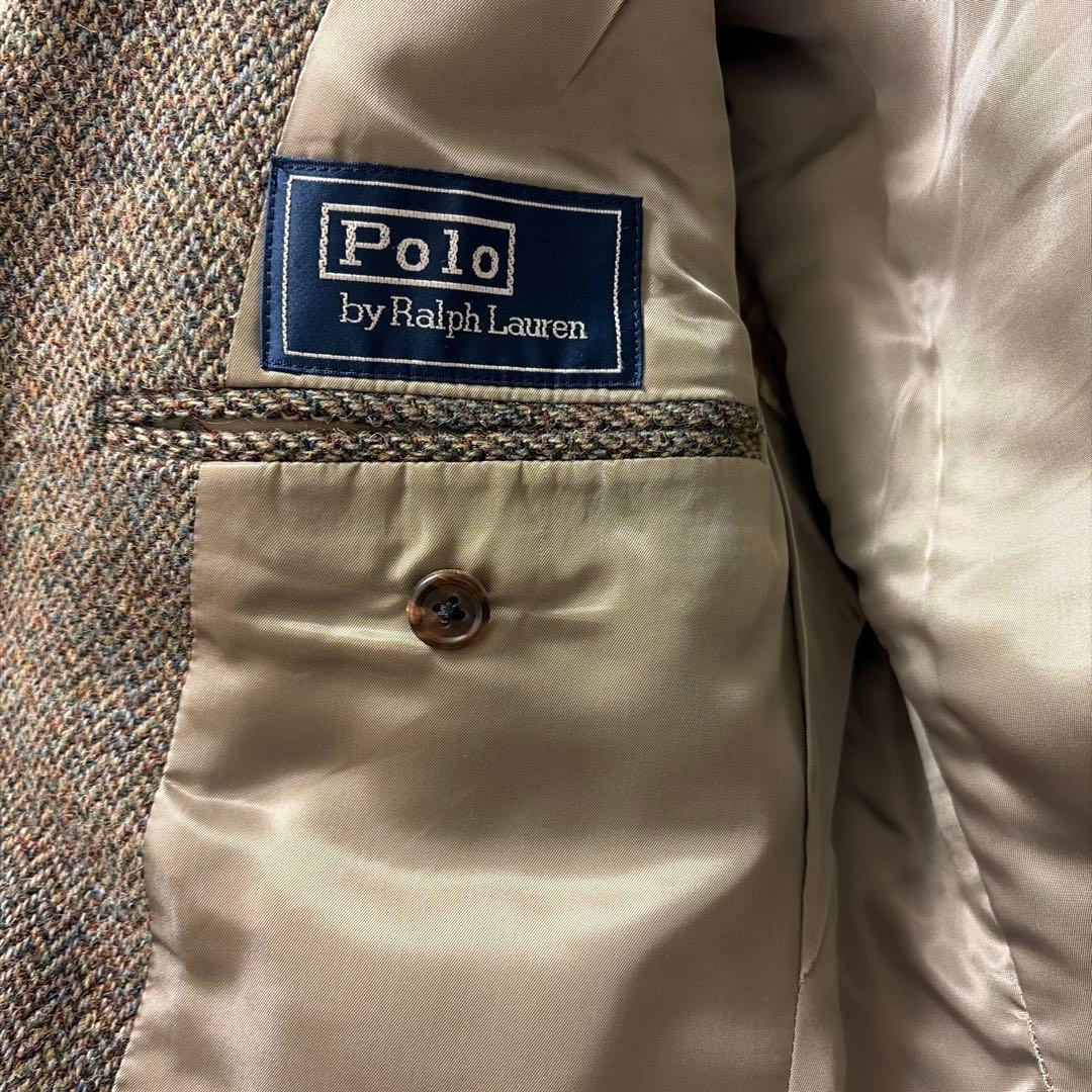 ポロラルフローレン　ツイードジャケット　ヴィンテージ