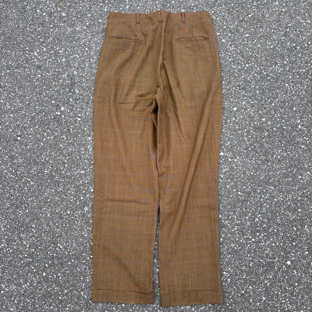 50s vintage ロカビリー rayon slacks