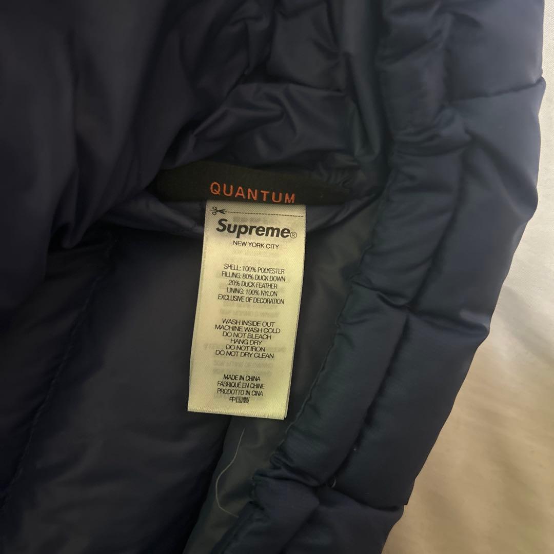 ジャケット・アウター Supreme micro down navy