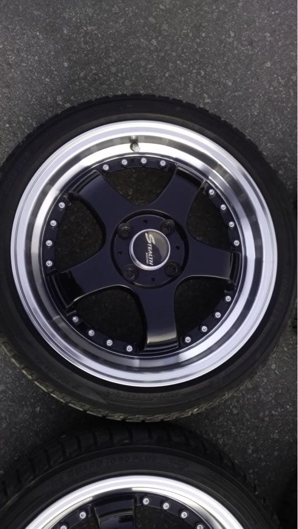 早い者勝ち!説明　プロフ必見!ステルスk35 16インチ5.5J+43