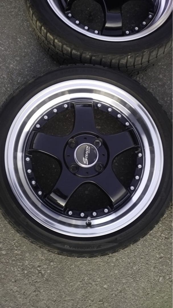 早い者勝ち!説明　プロフ必見!ステルスk35 16インチ5.5J+43