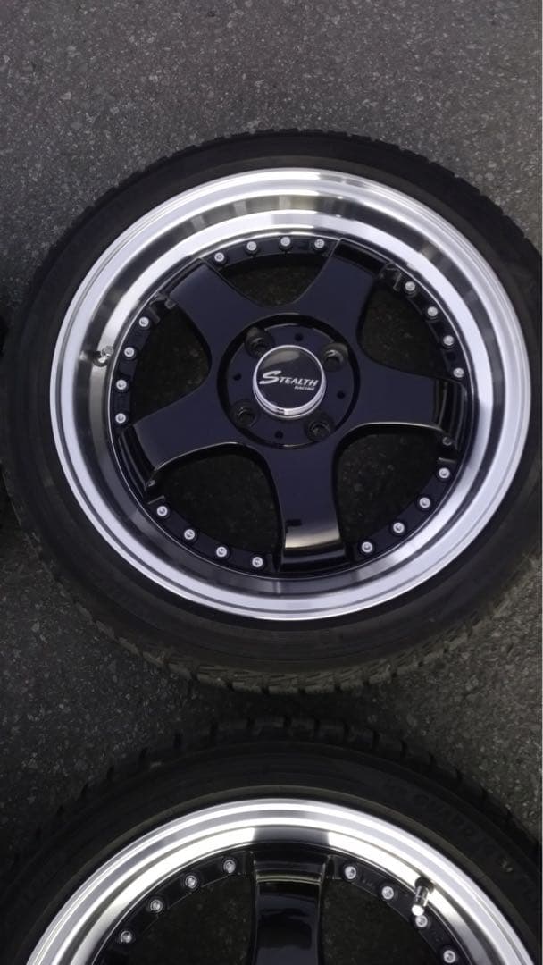 早い者勝ち!説明　プロフ必見!ステルスk35 16インチ5.5J+43