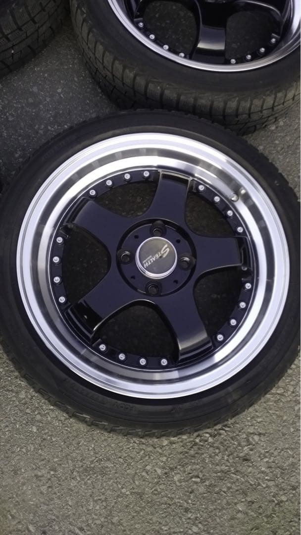 早い者勝ち!説明　プロフ必見!ステルスk35 16インチ5.5J+43