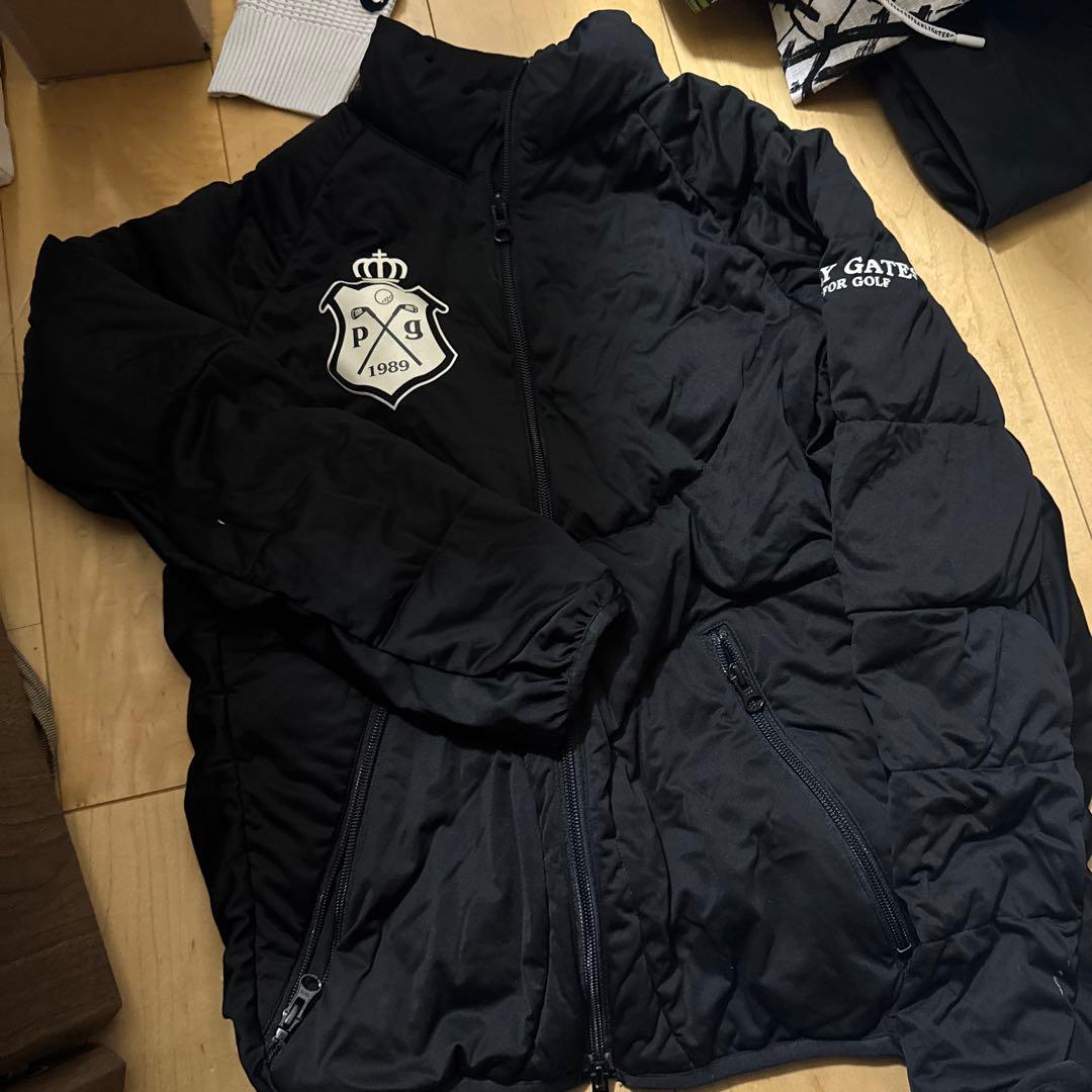 PEARLY GATES ブラック ダウンジャケット　サイズ0