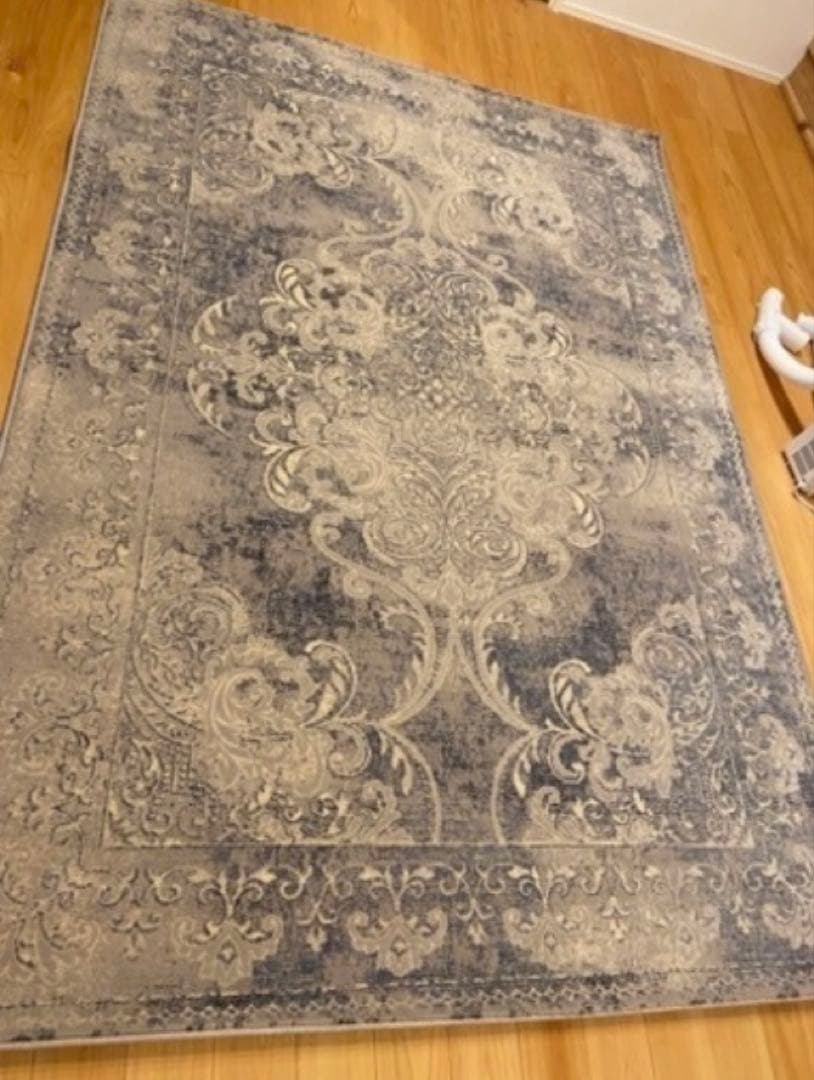 ウィルトン　カーペット　ラグ 160x230cm ライトグレー