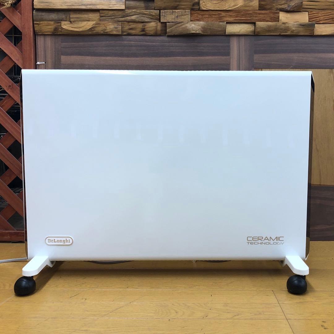 【極美品】　デロンギ コンベクターヒーター HXJ60L12-WH 暖房