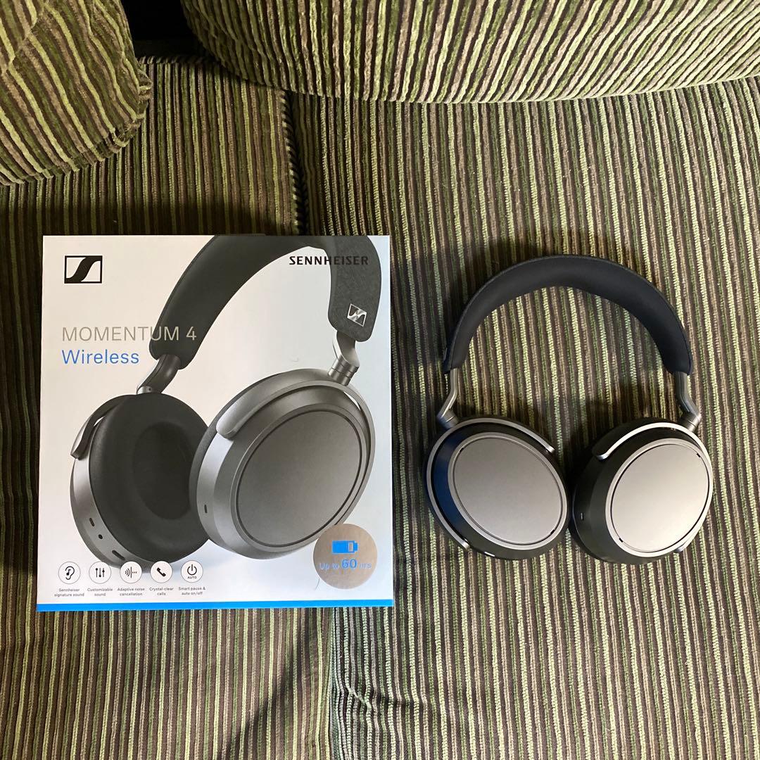 Sennheiser Momentum 4 ワイヤレスヘッドホン グラファイト
