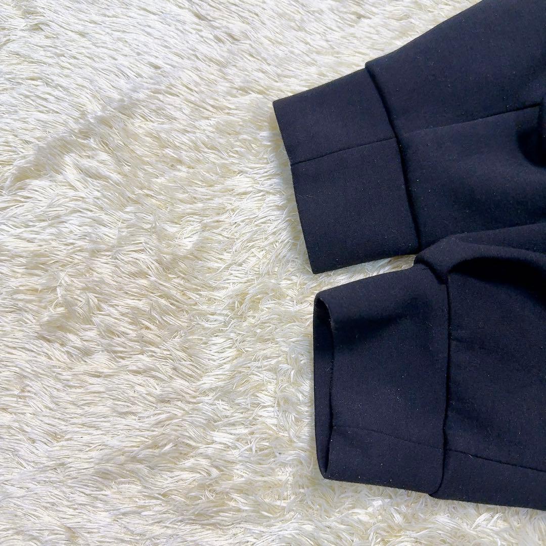 グレースクラス　サイドジップパーカー ダンボール素材　黒　ブラック