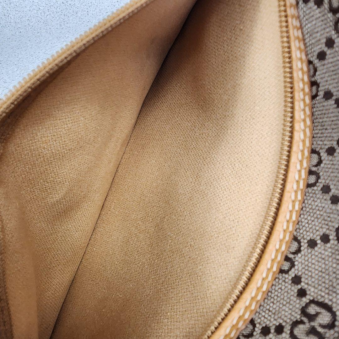 GUCCI // GG キャンバス ボストンバッグ レザー 2way 大容量