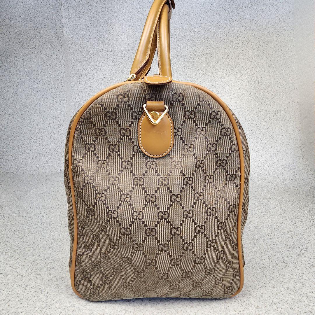 GUCCI // GG キャンバス ボストンバッグ レザー 2way 大容量