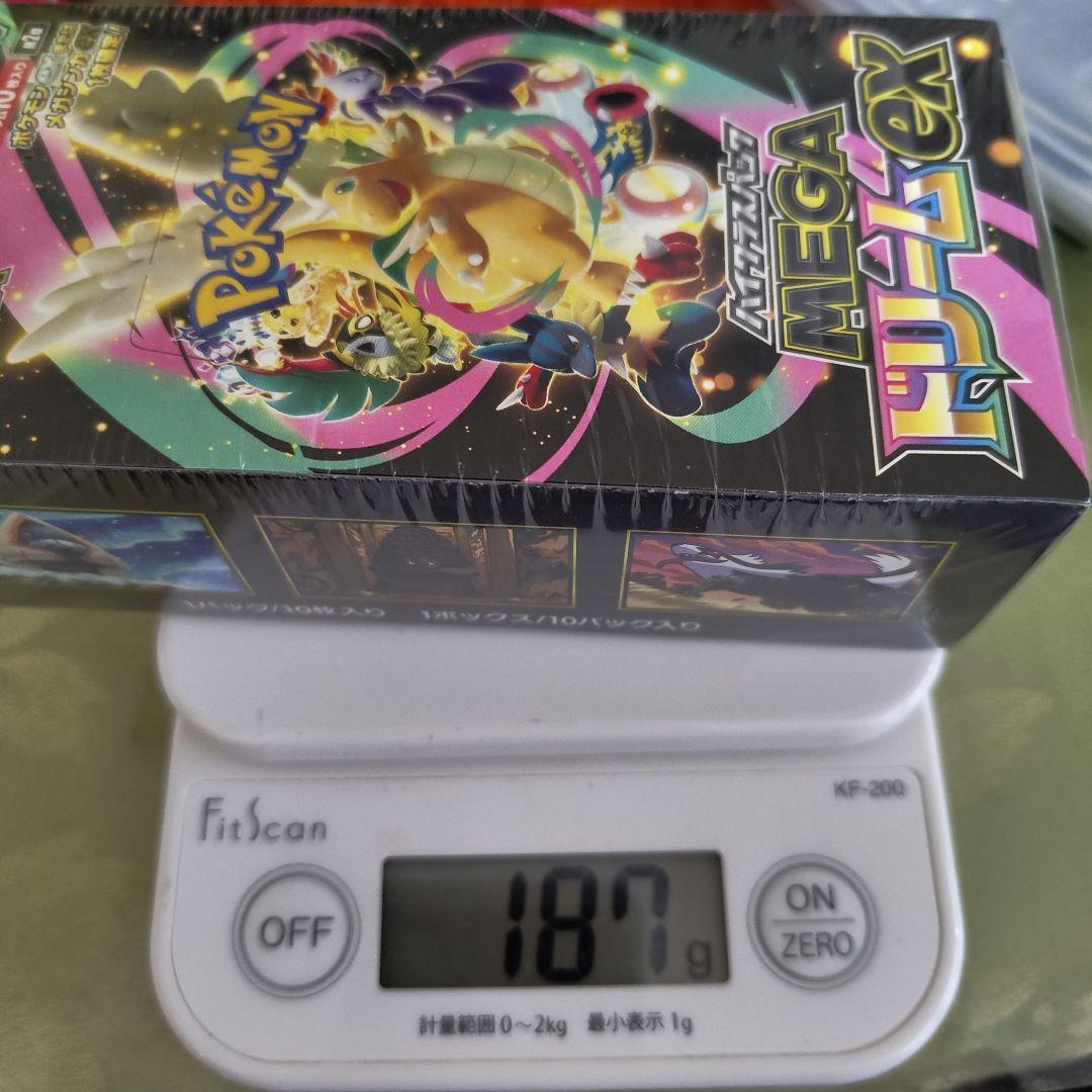 ポケモンカードゲーム　メガドリームex　シュリンク有り　初期傷有り