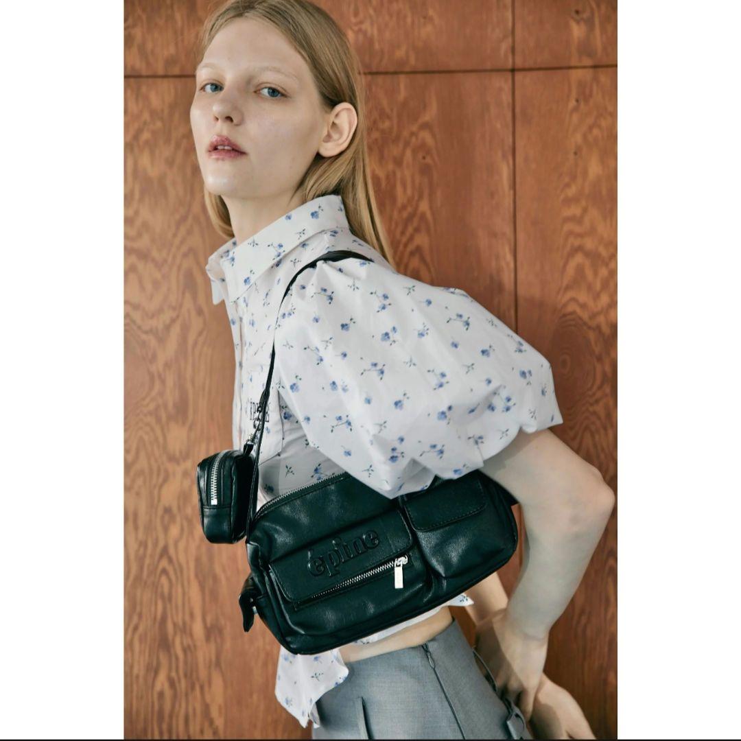 épine pouch Pocket bag black