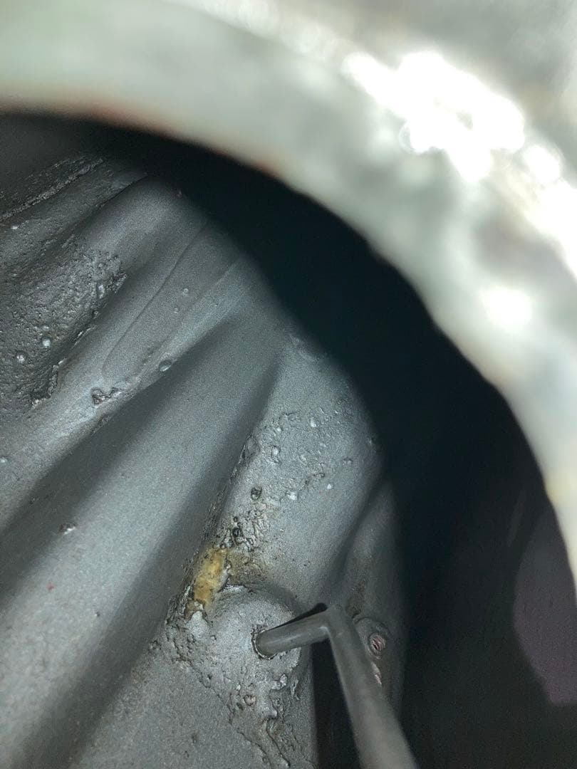 R1-Z 3XC 錆び止め施工済み　ガソリンタンク