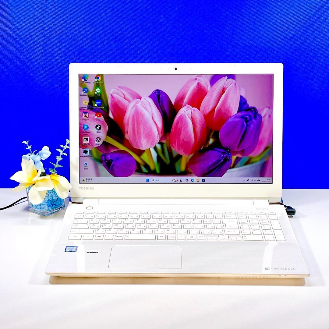 SSD✕Corei7で快速✨事務作業最適✨ブルーレイOKカメラ付ノートパソコン✨