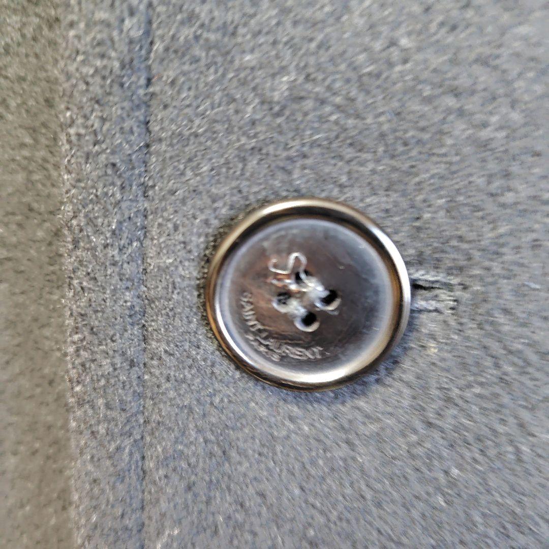 SAINT LAURENT PARIS ウール ピーコート 最終価格