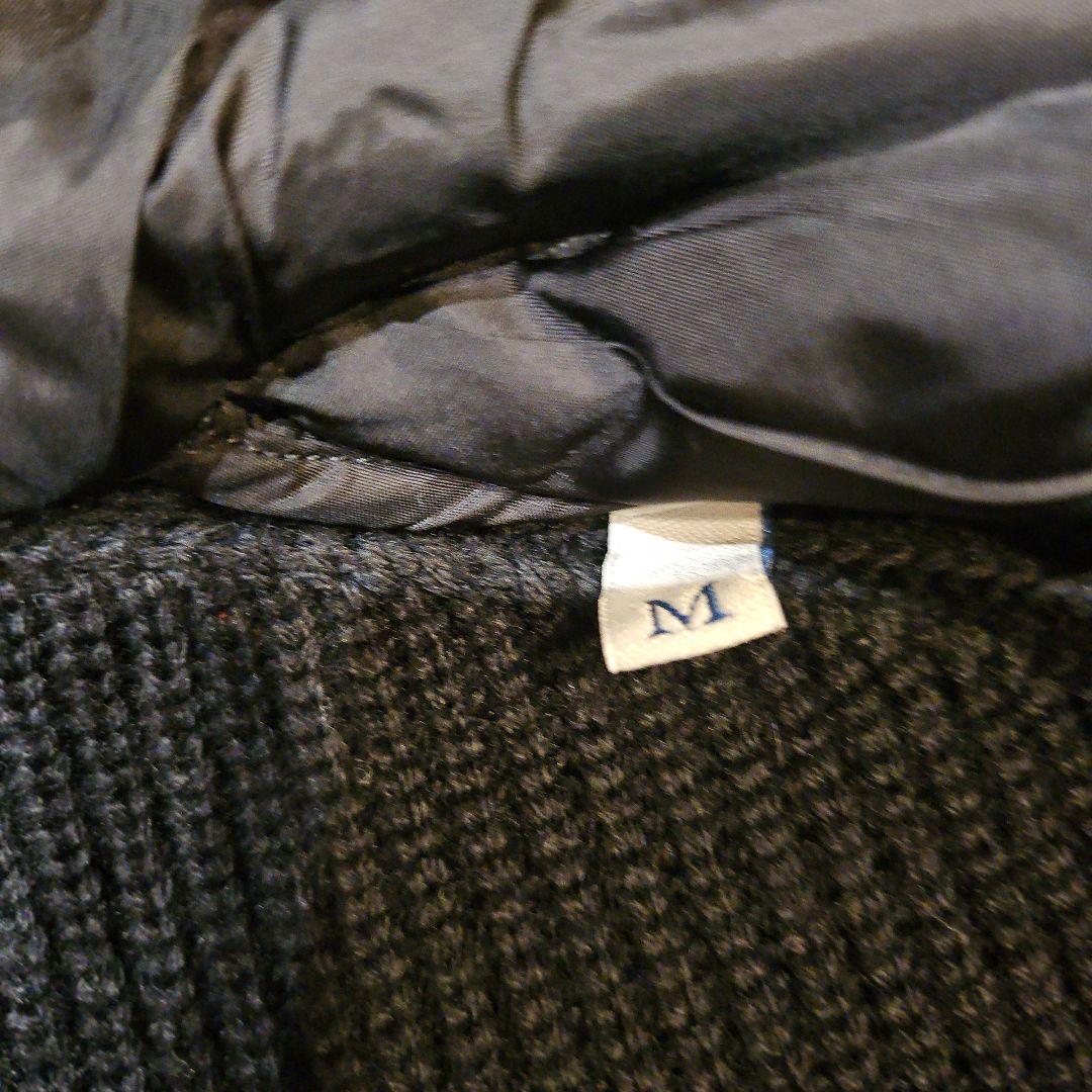 テロン⭐MONCLER ブラックダウンニット　 フード付き