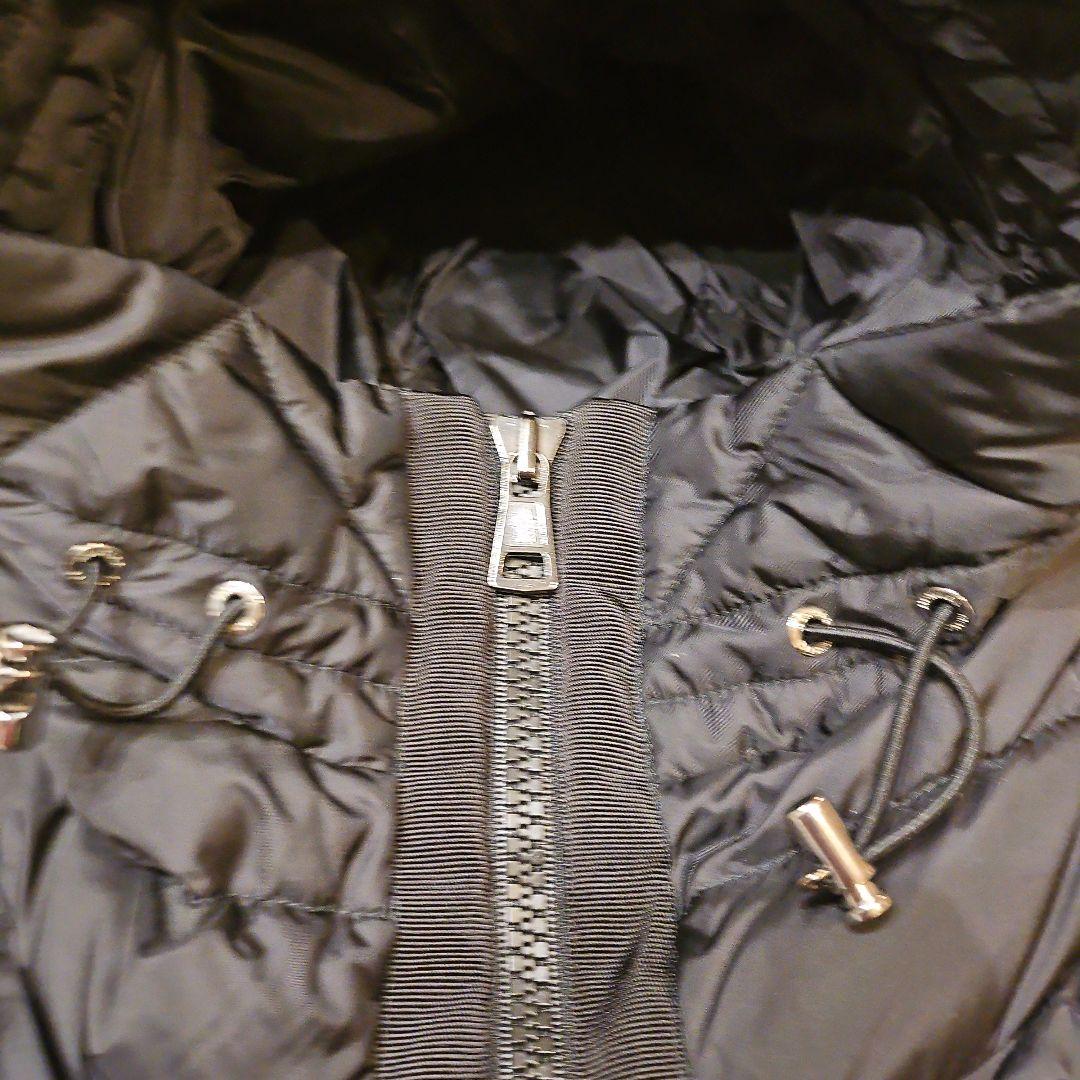 テロン⭐MONCLER ブラックダウンニット　 フード付き