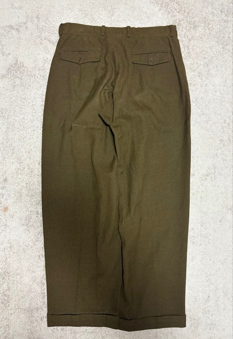 90年代　ヨウジヤマモトプルオム　リネン　ワイドスラックス　archive