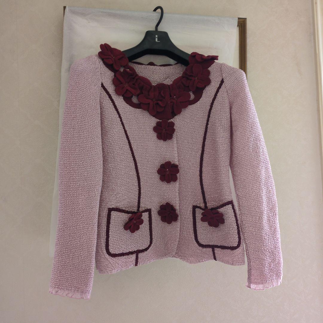 ⭐本日のみ一割引⭐ノコオーノさん☆花モチーフ 長袖　ジャケット