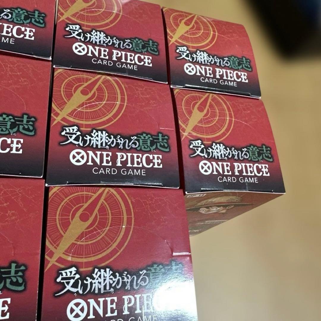 ワンピースカードゲーム　受け継がれる意志　8BOX テープ付き 受け継がれる
