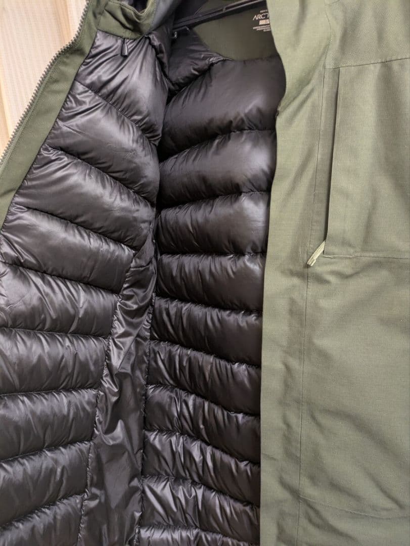 アークテリクス　Arc’teryx サーミーパーカー カーキ USサイズS