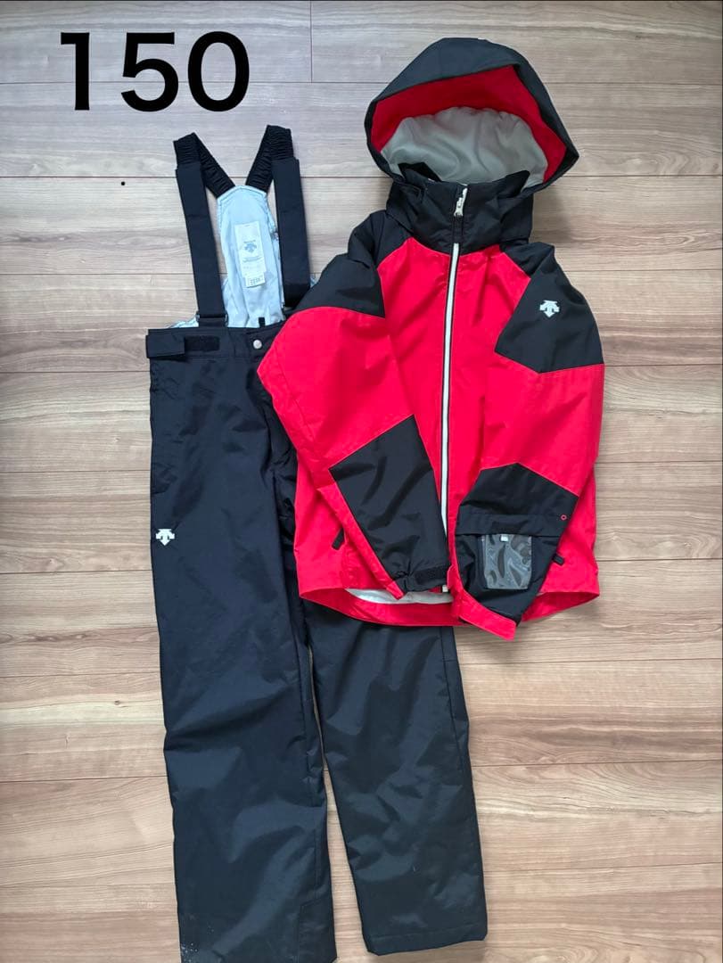 DESCENTE デサント/スキーウェア上下セット 150センチ