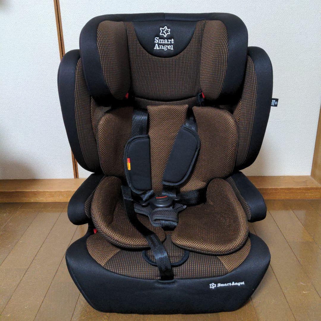 【美品】スマートエンジェル ハーネスジュニアfix 西松屋　ISOFIX対応