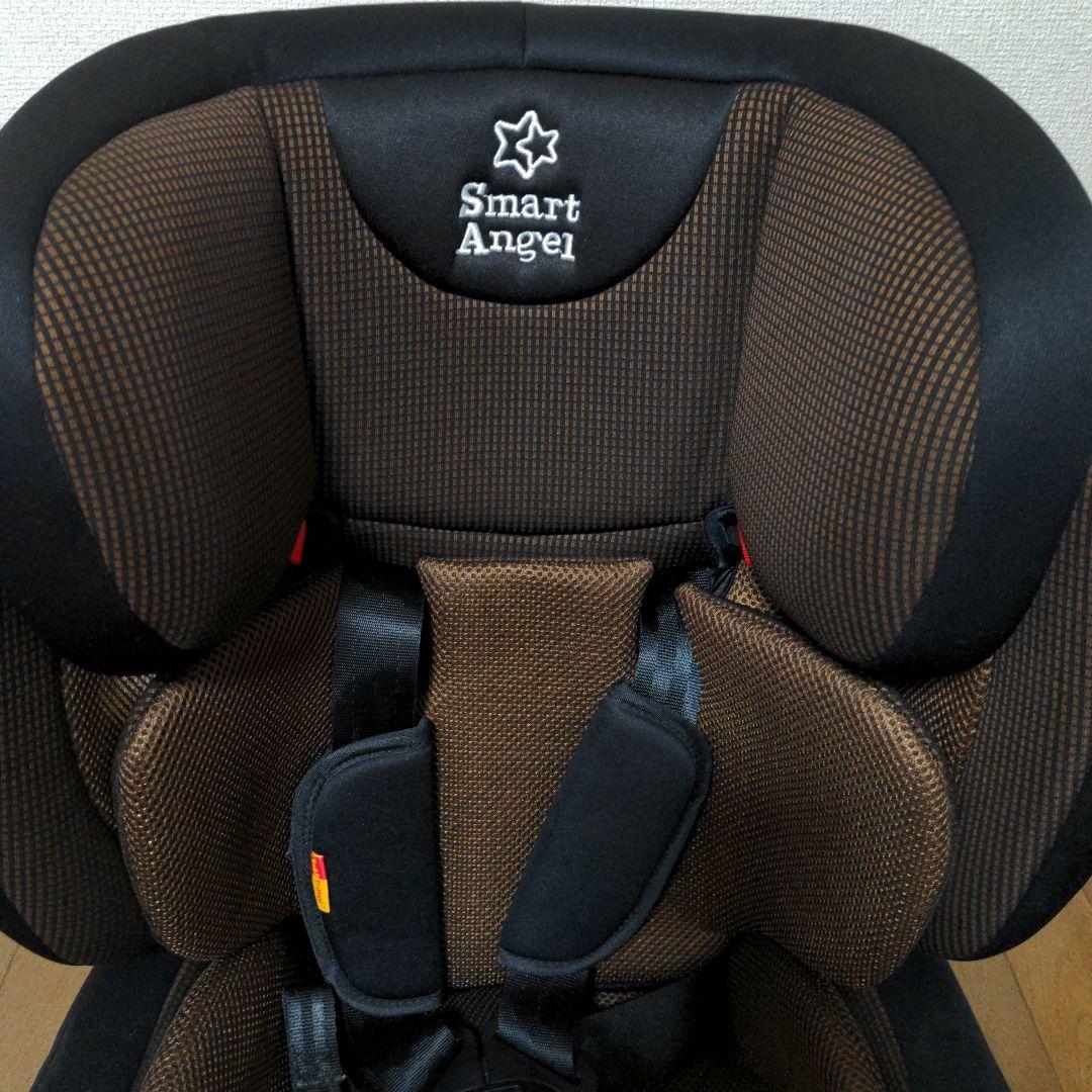 【美品】スマートエンジェル ハーネスジュニアfix 西松屋　ISOFIX対応