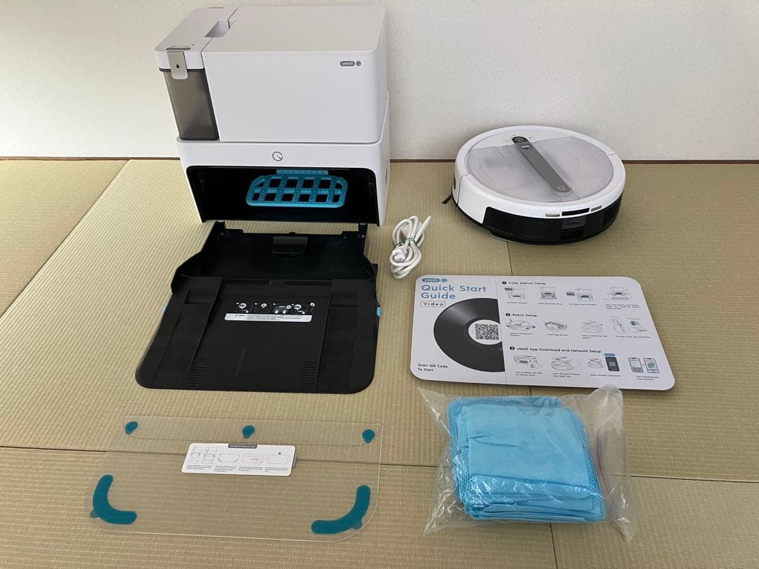 ジャンク品　yeedi ECOVACS ロボット掃除機 自動ゴミ収集　送料無料