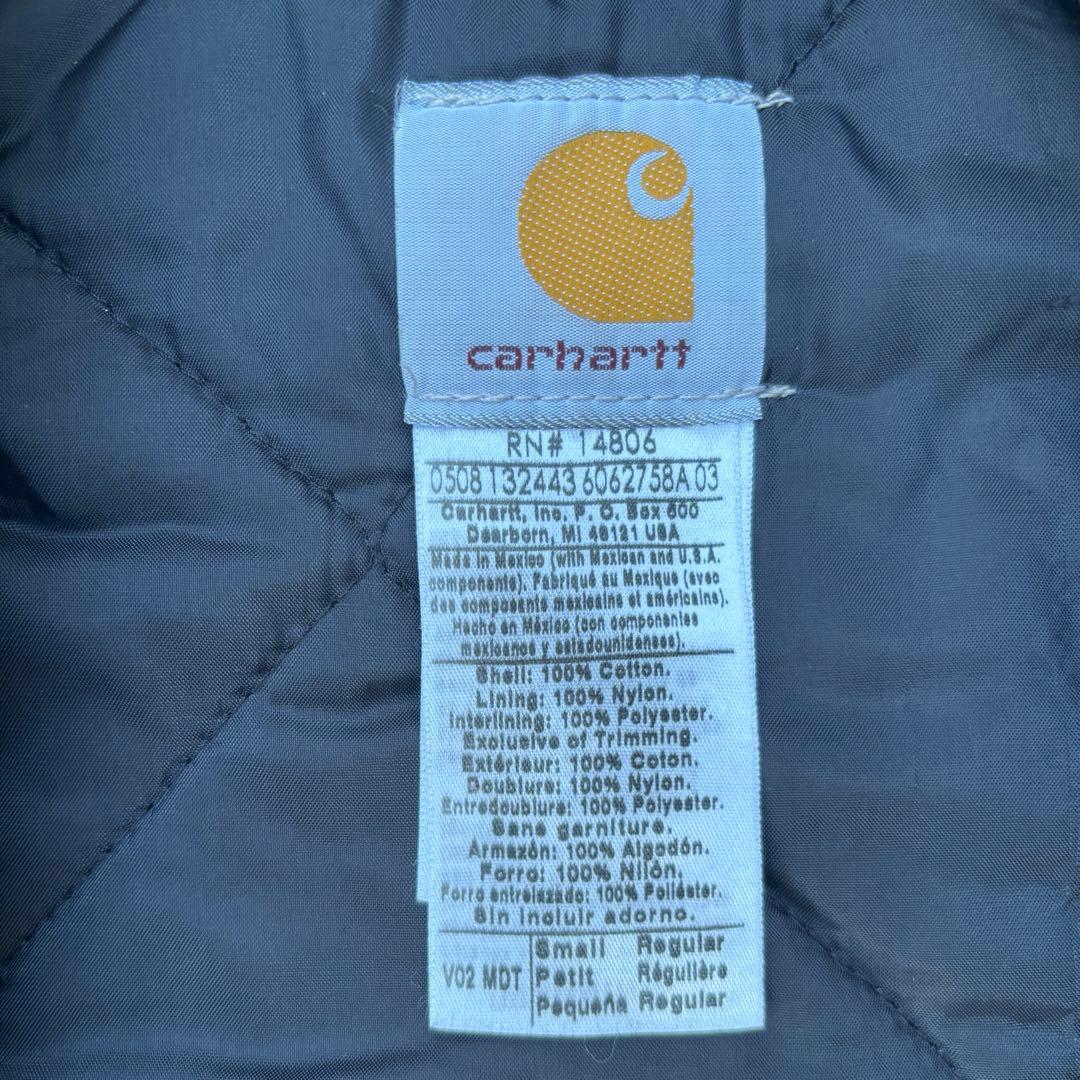 や*ん様 Carhartt カーハートダックベストデトロイトV02MDT Siz