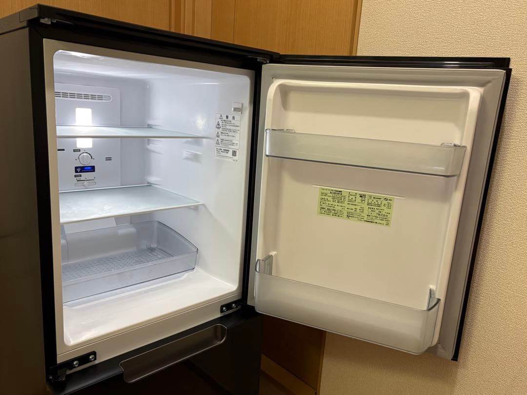 【ほぼ新品】SHARP冷蔵庫152L SJ-GD15P-B