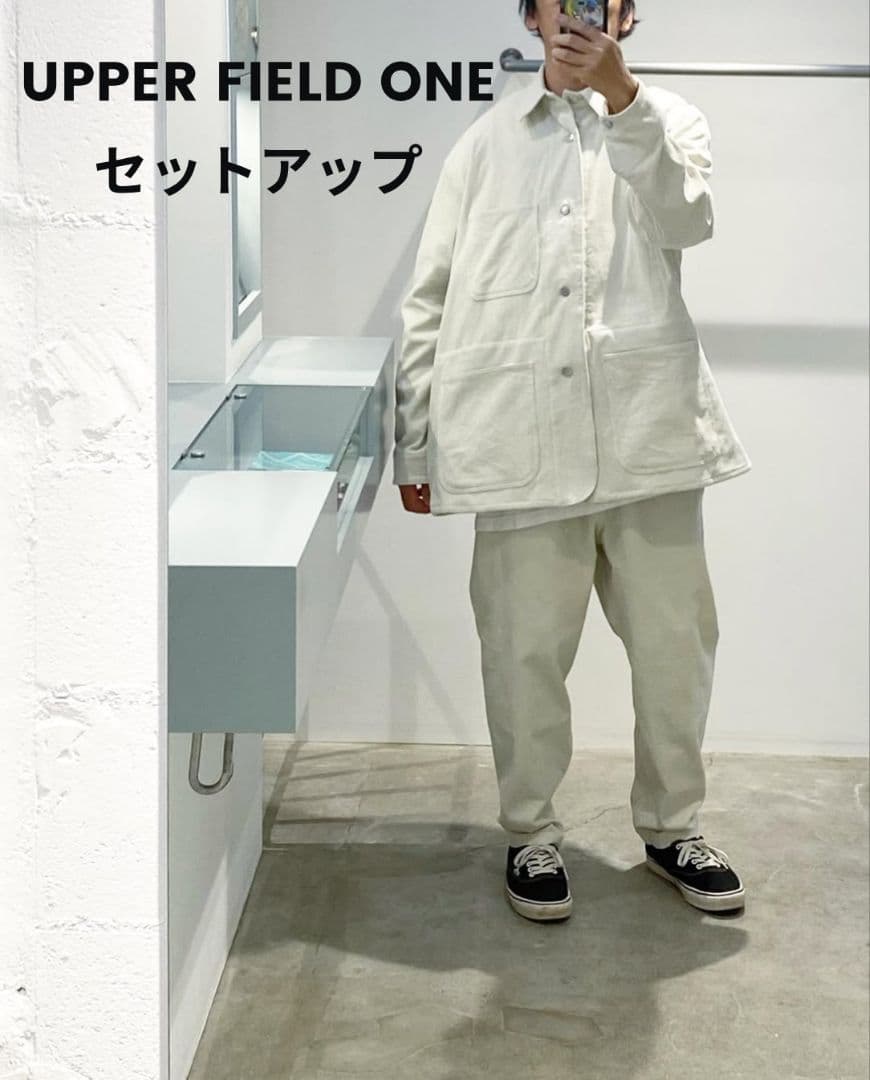 UPPER FIELD ONE UFO コーデュロイカバーオール セットアップ