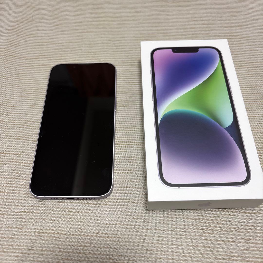 Apple iPhone 14 パープル 本体　128GB