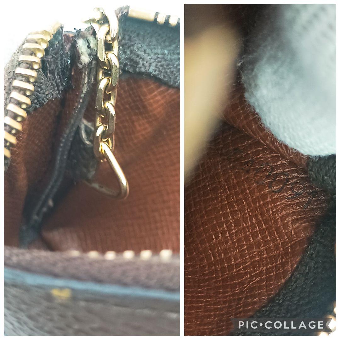 【美品S】ルイヴィトン　ポシェットクレ　モノグラム　ケース