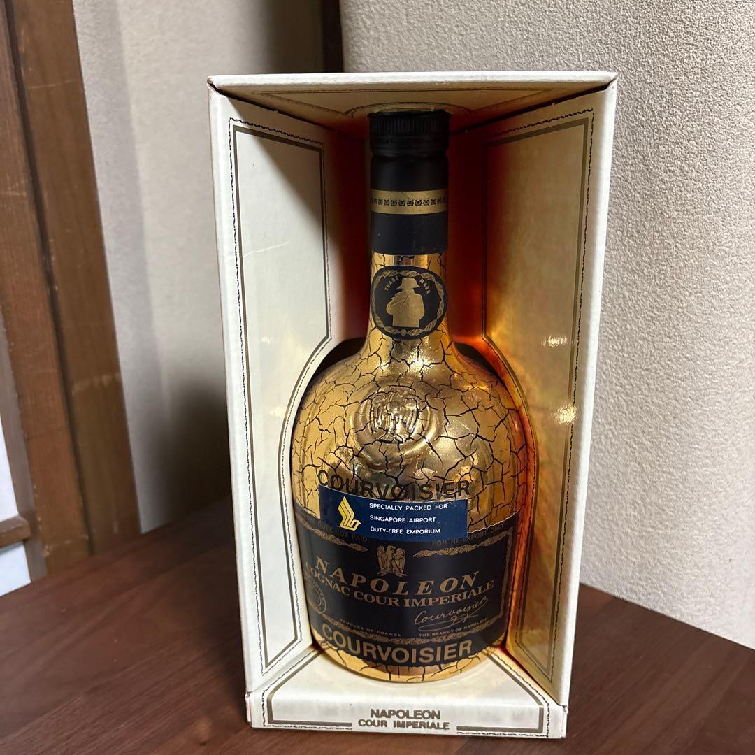 Courvoisier ナポレオン　ブランデー ゴールド　免税店限定