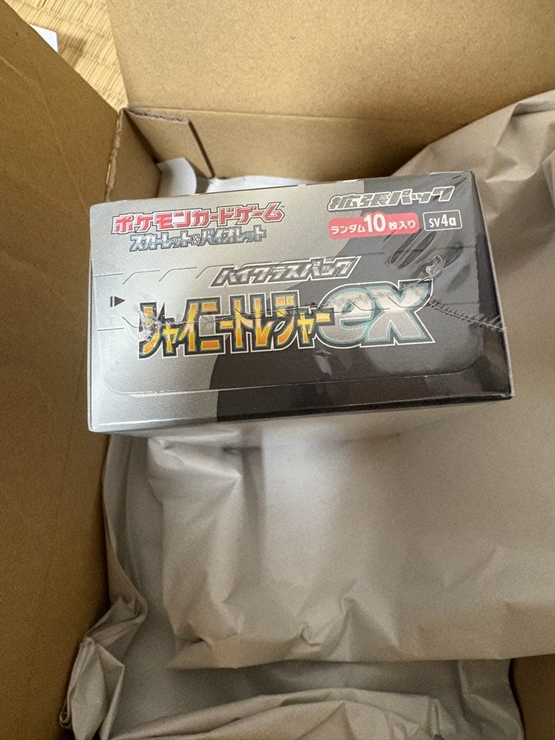 【新品未開封】ポケモンカード シャイニートレジャーex 1BOX