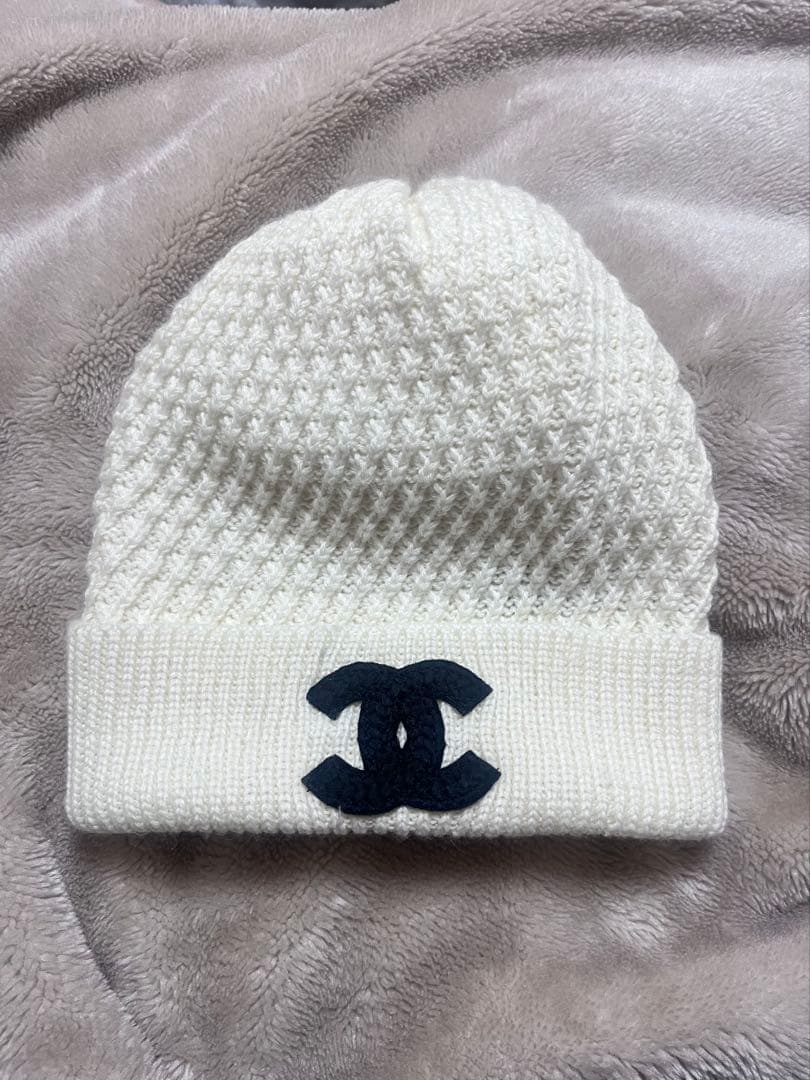 CHANEL シャネル カシミア ビーニー ニット帽