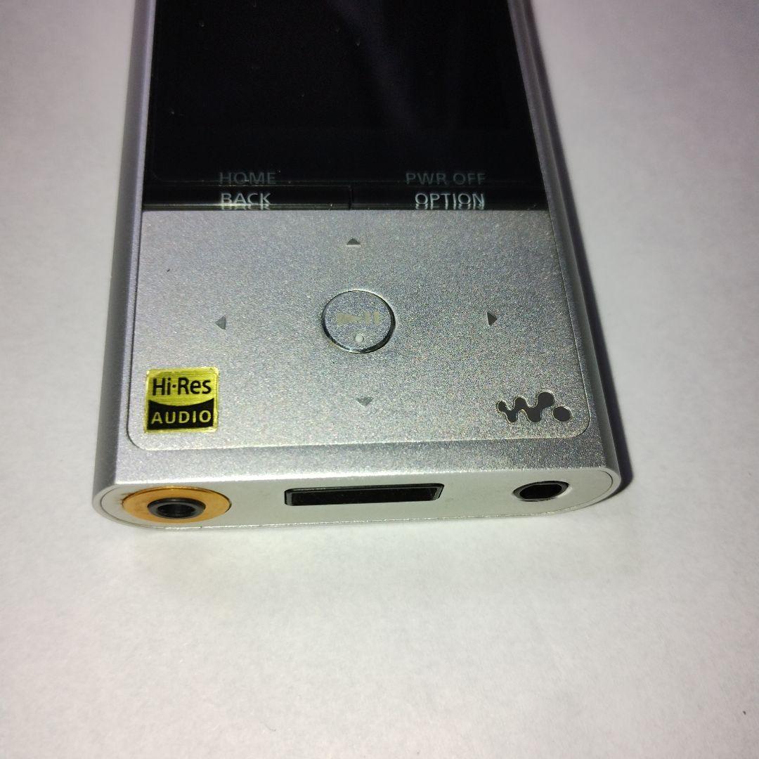 SONY ウォークマン ハイレゾ音源対応 NW-ZX100　純正レザーケース付き