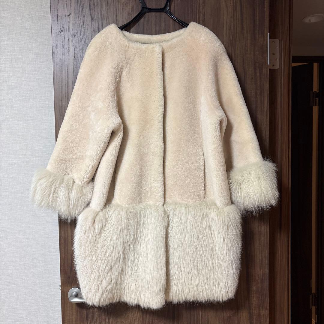 ★最終お値下げ★グレースコンチネンタル　ファーコート　ムートンコート