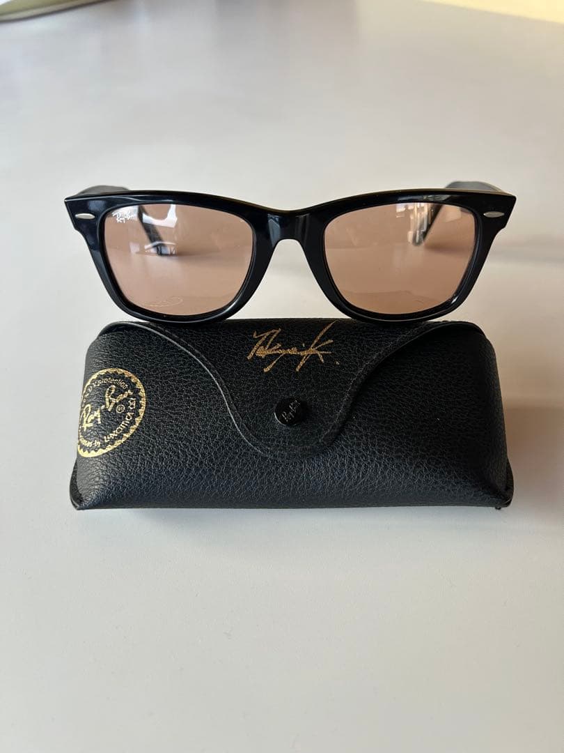 Ray-Ban サングラス ブラック　キムタクモデル　サイン入り