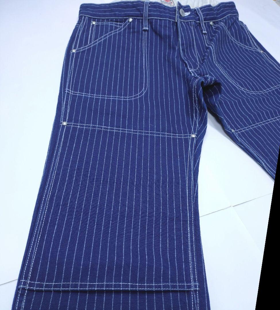 HOUSTON×BILLVAN 別注 ウォバッシュ ストライプ ダブルニー３０Ｒ