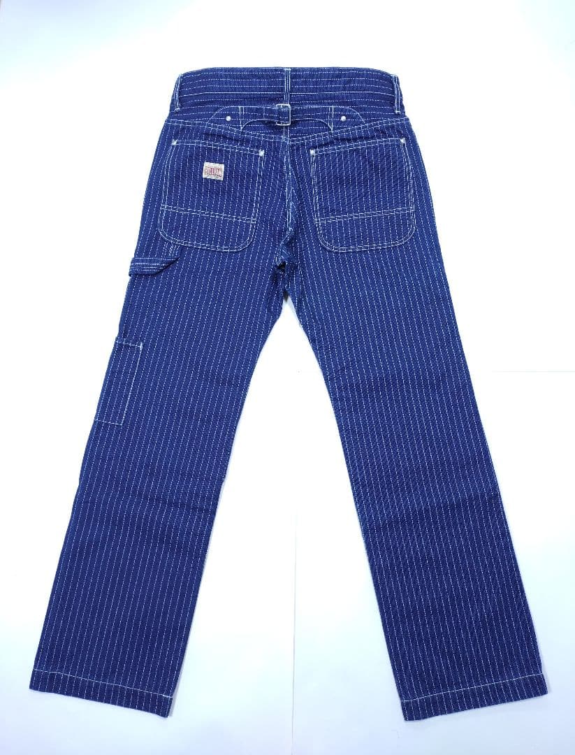 HOUSTON×BILLVAN 別注 ウォバッシュ ストライプ ダブルニー３０Ｒ