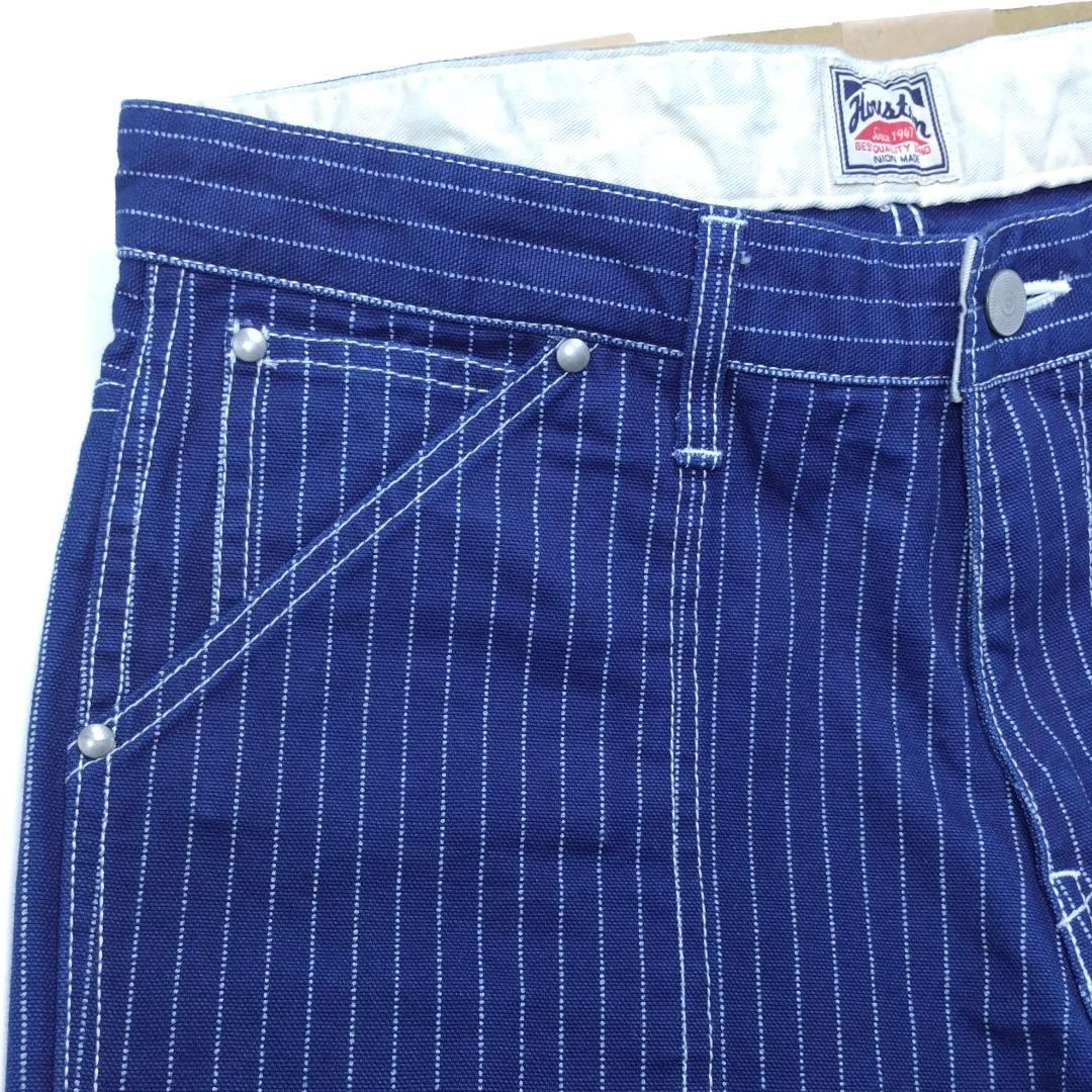 HOUSTON×BILLVAN 別注 ウォバッシュ ストライプ ダブルニー３０Ｒ