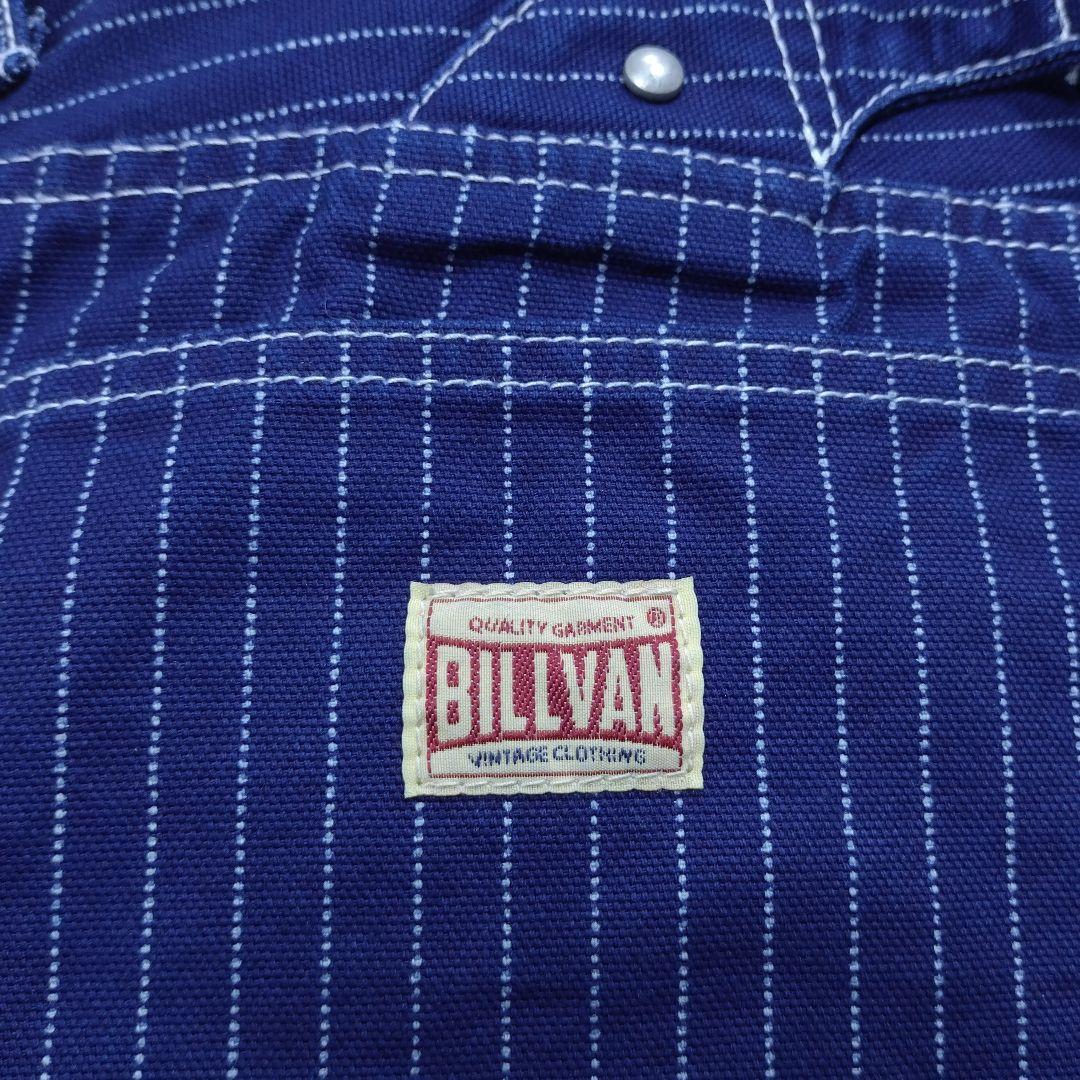 HOUSTON×BILLVAN 別注 ウォバッシュ ストライプ ダブルニー３０Ｒ