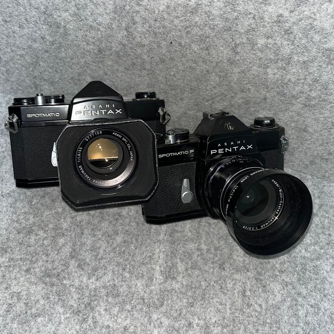 PENTAX SPOTMATIC 2台セット(レンズ3本)