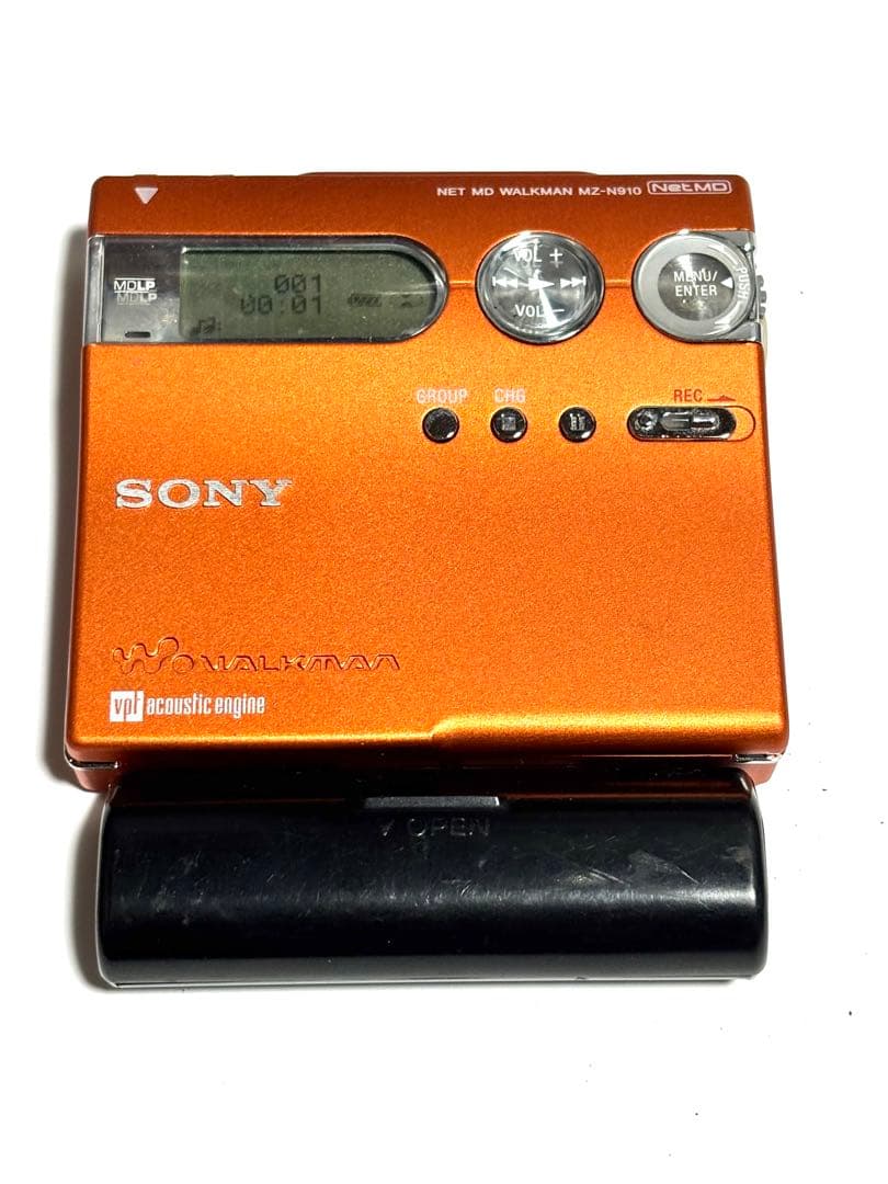 SONY MDレコーダー MZ-N910 動作品