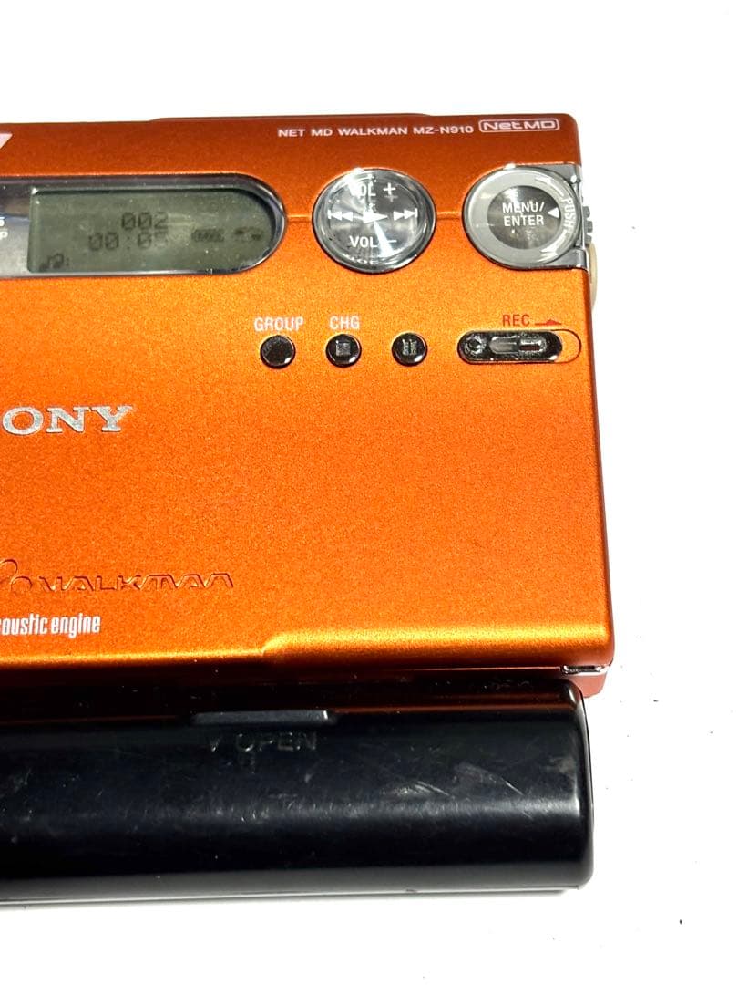 SONY MDレコーダー MZ-N910 動作品